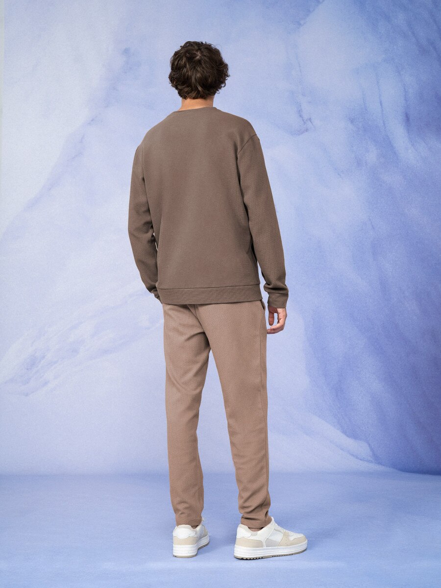 OUTHORN Men's pullover ribbed sweatshirt 4