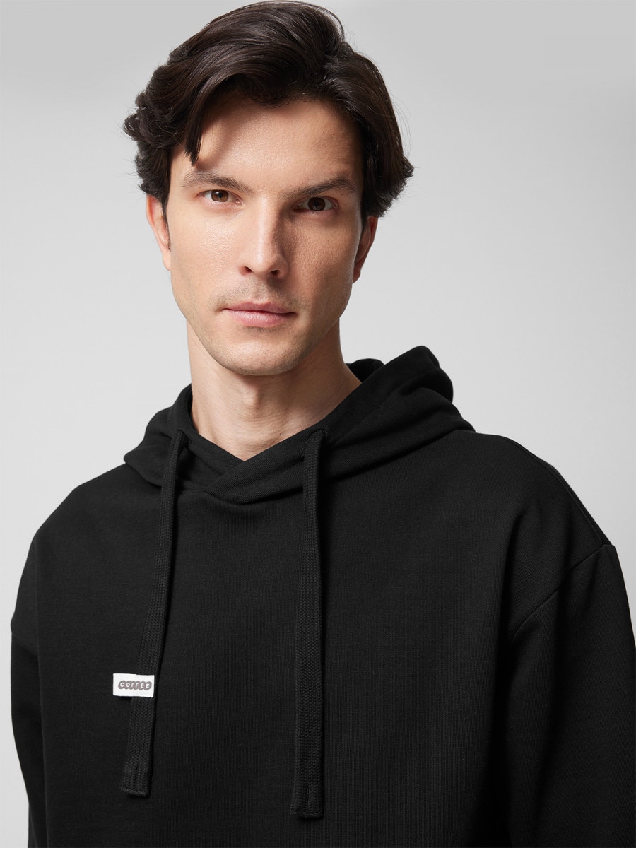 OUTHORN Men's hoodie deep black 2