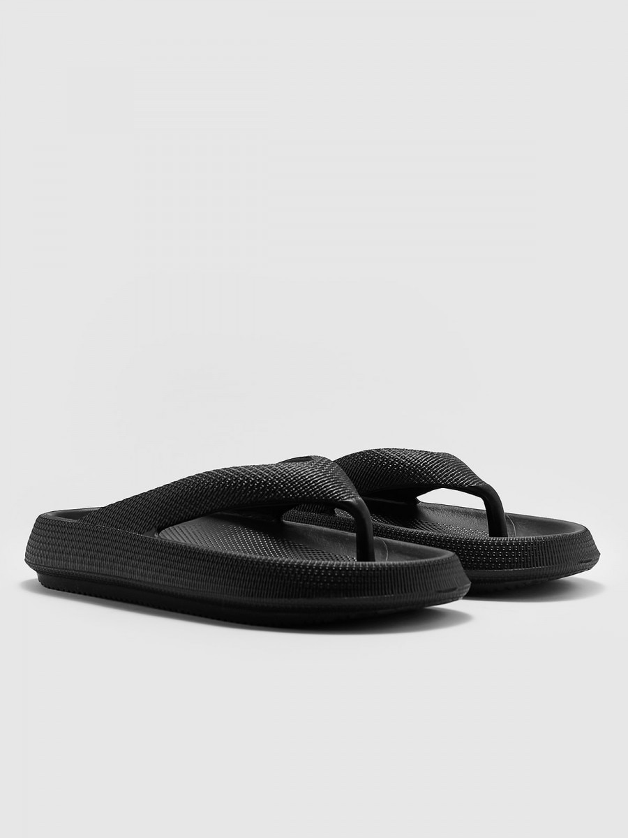 OUTHORN Flip flops deep black 2