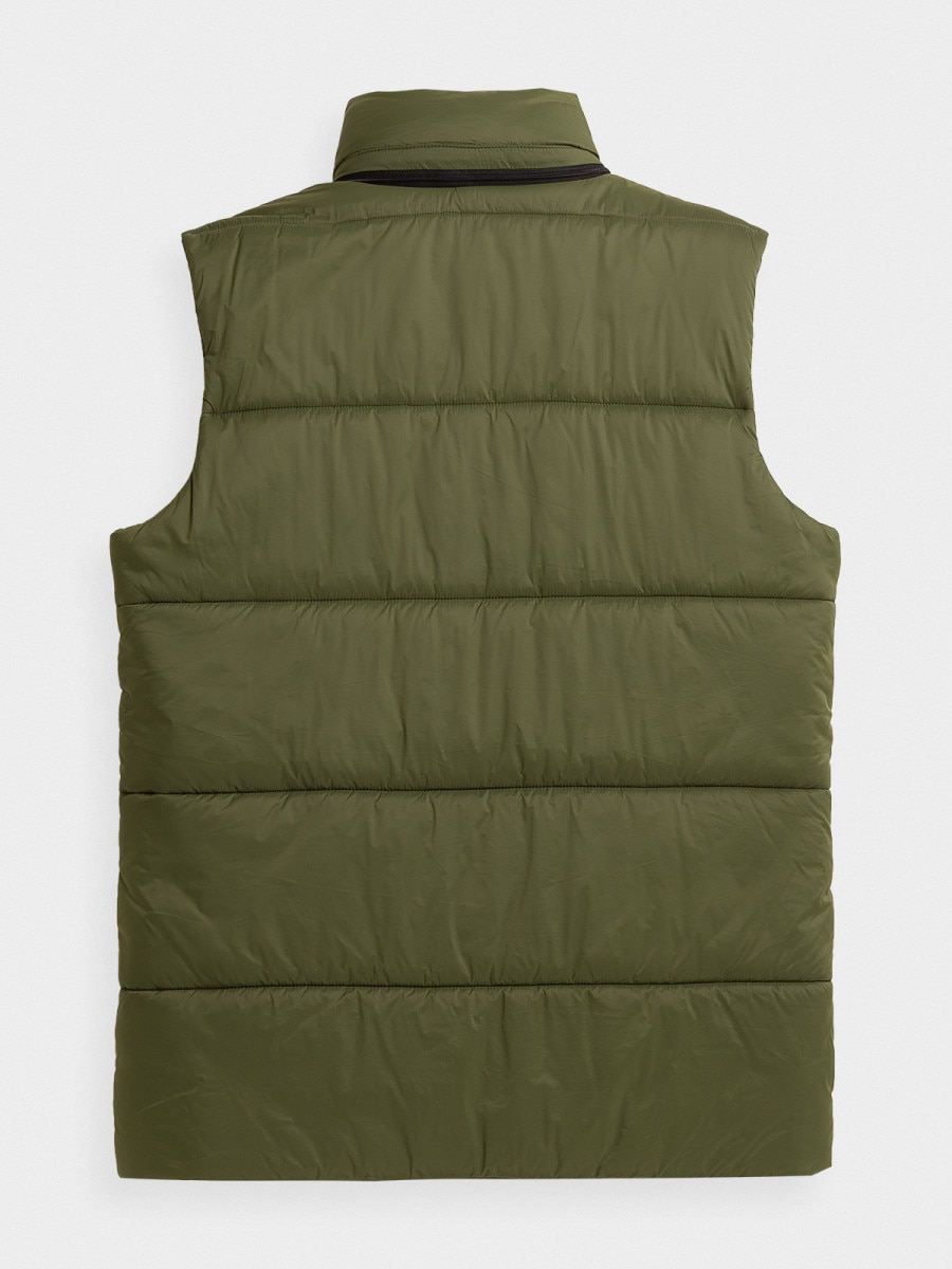 OUTHORN Men's synthetic down vest khaki 7