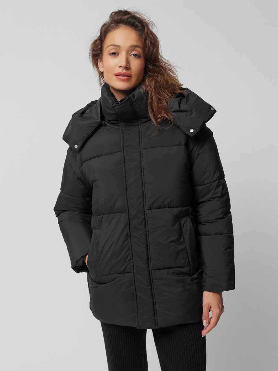 OUTHORN Women's synthetic down jacket deep black 2
