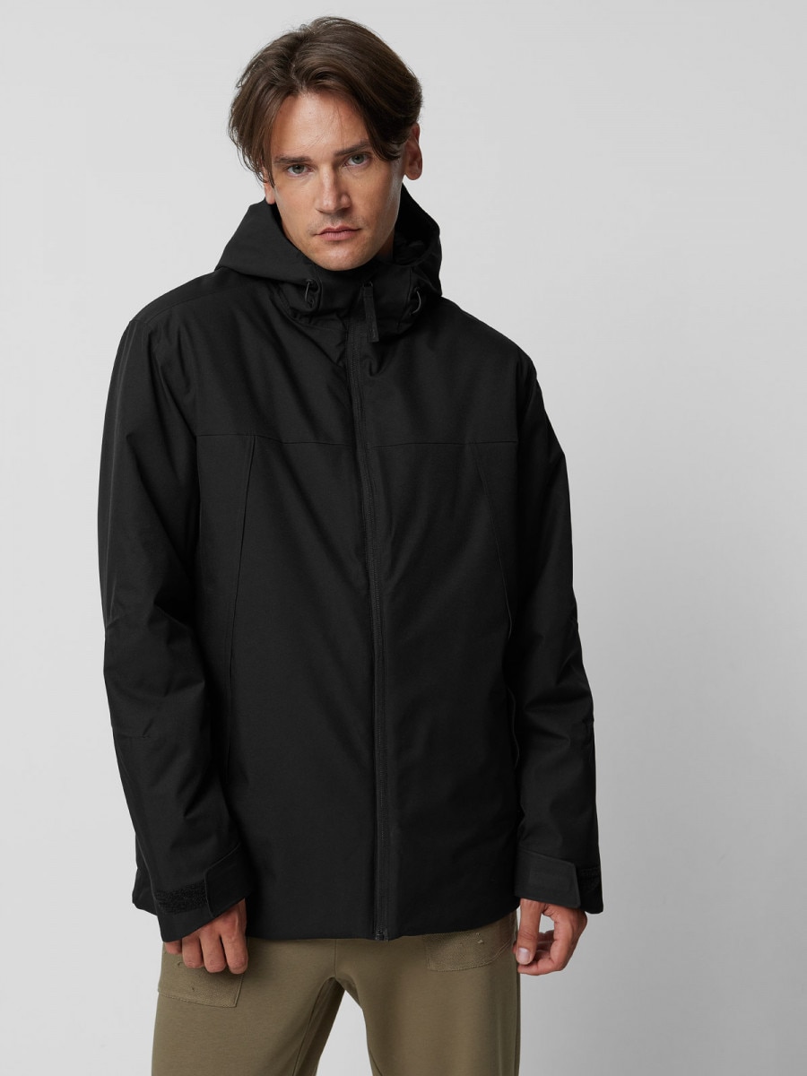 OUTHORN Men's winter jacket deep black