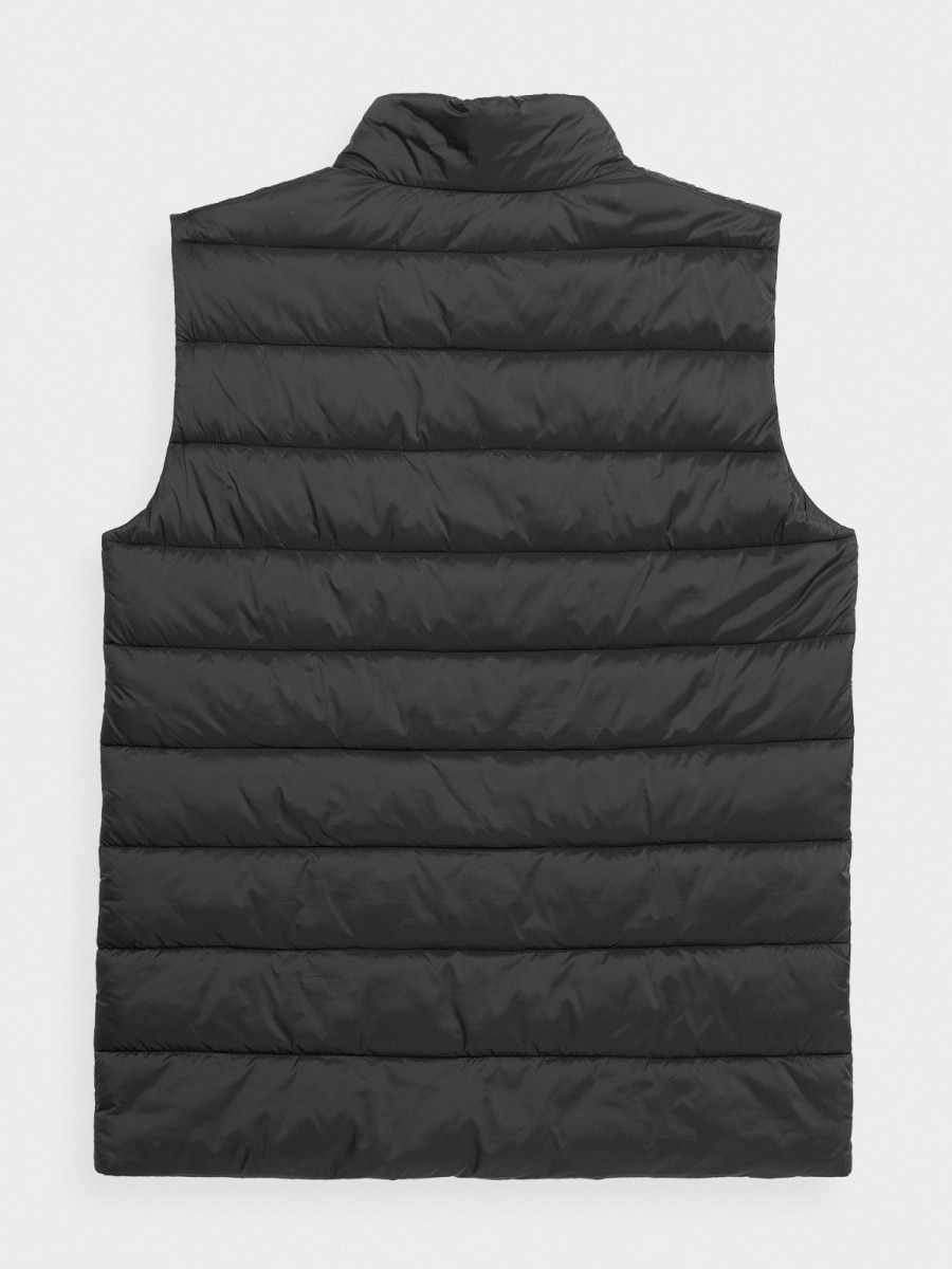 OUTHORN Men's synthetic down vest deep black 6