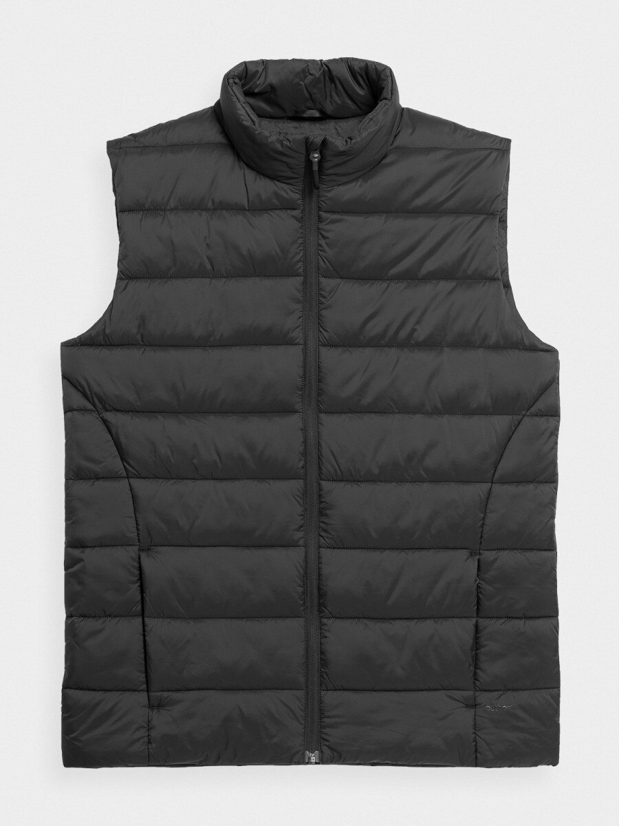 OUTHORN Men's synthetic down vest deep black 5