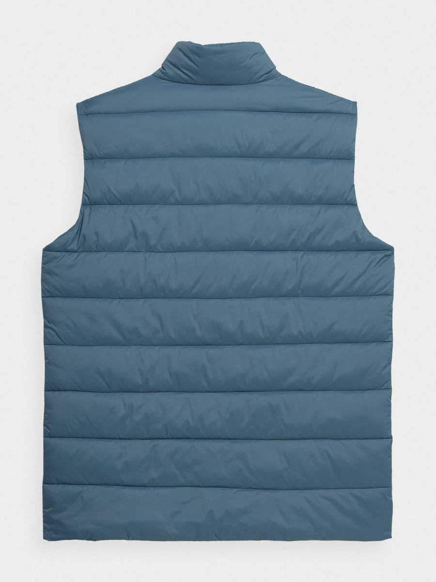 OUTHORN Men's synthetic down vest blue 6