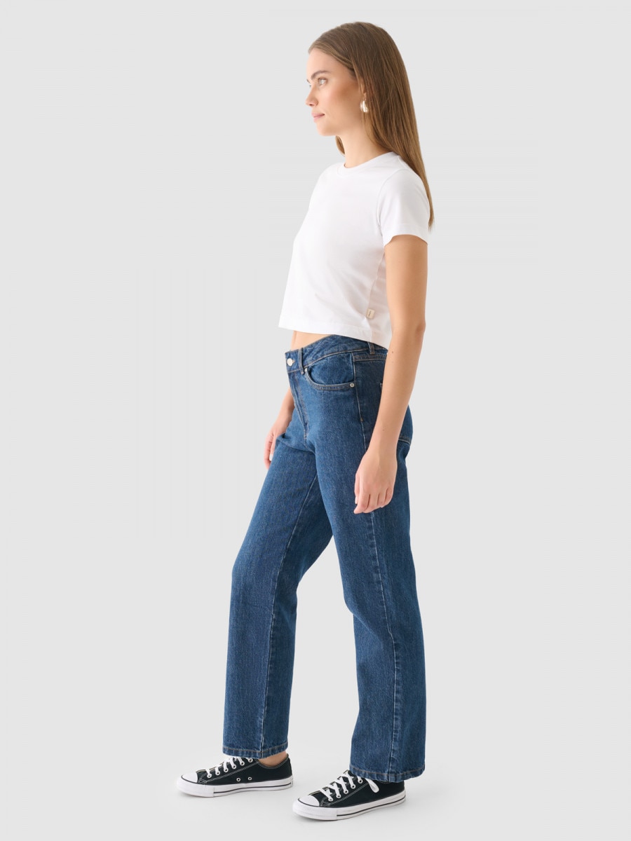 OUTHORN Women's straight jeans 4