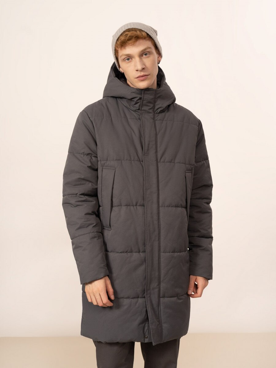 OUTHORN Men's synthetic down coat darrk gray 5