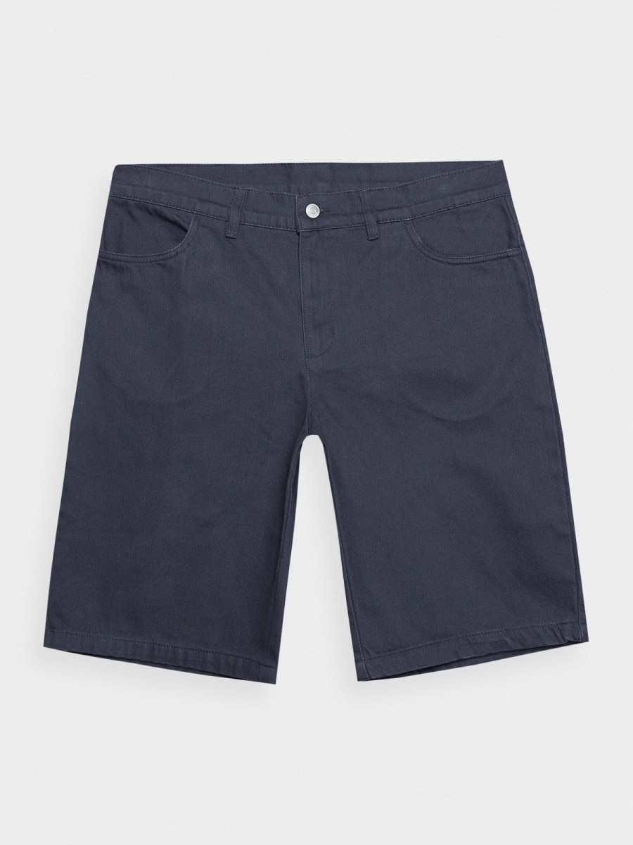 OUTHORN Men's woven shorts - navy blue 4