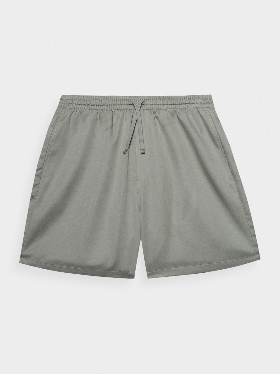 OUTHORN Men's woven shorts - khaki khaki 7