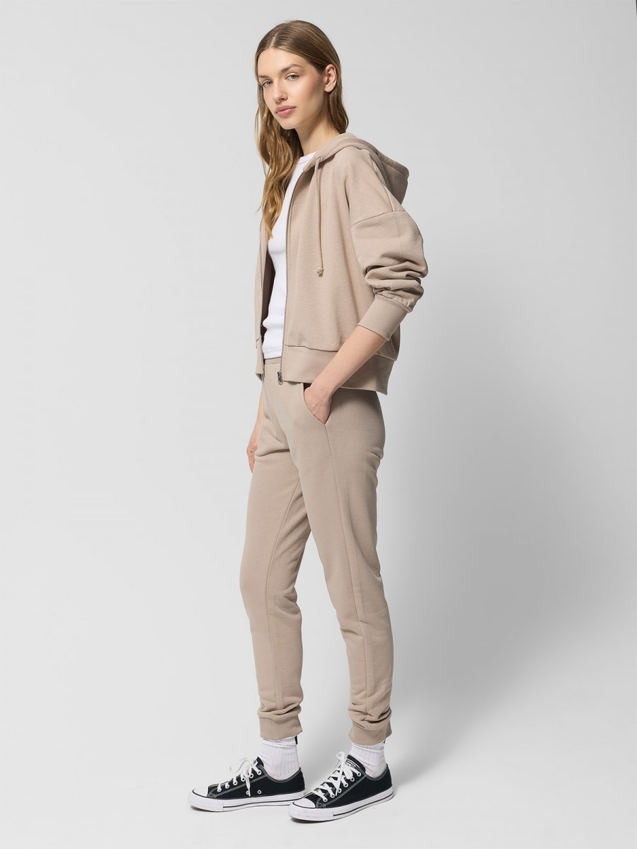 OUTHORN Women's jogger sweatpants beige 2
