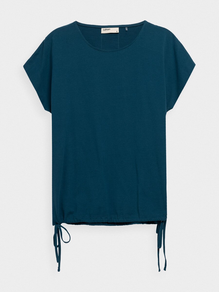 OUTHORN Women's oversize t-shirt  sea green 5