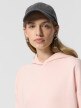 OUTHORN Women's oversize hoodie salmon pink 2