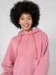 OUTHORN Women's oversized acid wash sweatshirt - pink pink