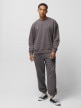 OUTHORN Men's oversized sweatshirt without hood middle gray 4