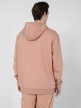 OUTHORN Men's oversize hoodie - coral powder coral 3