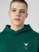 OUTHORN Men's oversize hoodie - green