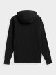  Women's zipped hoodie deep black 4