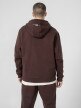 OUTHORN Men's zip-up hoodie - brown 3