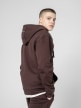 OUTHORN Men's zip-up hoodie - brown 4