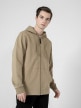OUTHORN Men's zip-up hoodie - olive turquoise blue