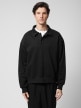 OUTHORN Men's sweatshirt with collar deep black 2