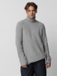 OUTHORN Men's turtleneck cool light gray