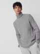 OUTHORN Men's turtleneck cool light gray