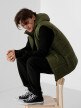 OUTHORN Men's synthetic down vest khaki