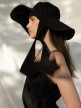 OUTHORN Women's hat  black deep black