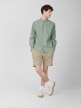 OUTHORN Men's shirt with linen 2