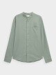 OUTHORN Men's shirt with linen 6