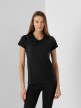  Women's active t-shirt deep black