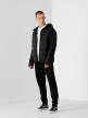 Men's synthetic down jacket deep black