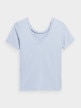 OUTHORN Women's training T-shirt light blue 6