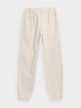 OUTHORN Women's corduroy trousers cool light gray 5
