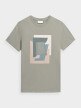 OUTHORN Men's T-shirt with print gray 4