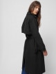 OUTHORN Unisex classic long trench coat deep black 10