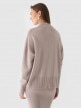 OUTHORN Women's oversize woolen sweater cream 5