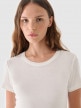 OUTHORN Women's t-shirt with modal and kashmere 4