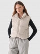 OUTHORN Women's down vest beige 7