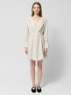 OUTHORN Midi dress with viscose  cream 7