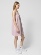 OUTHORN Oversize cotton muslin dress pink 3