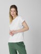 OUTHORN Women's oversize tshirt  white