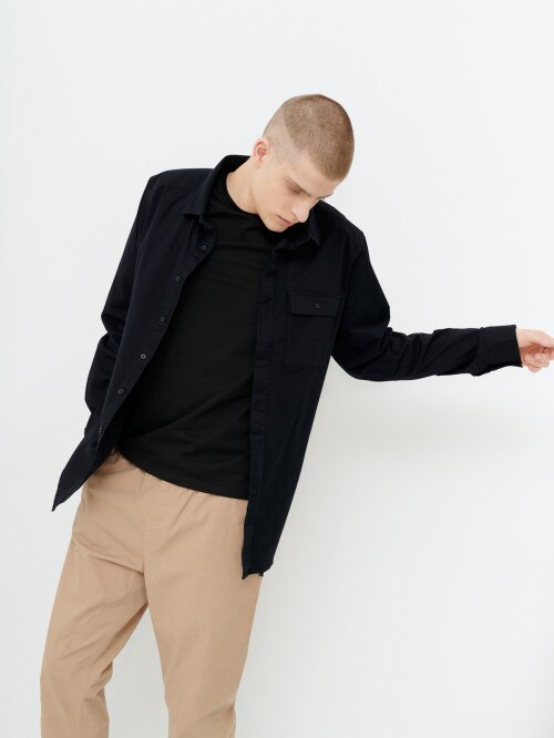 Men's shirt  deep black