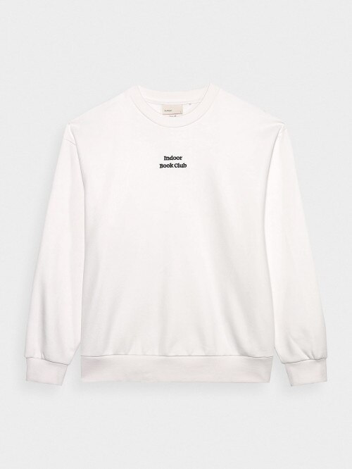 Men's oversized sweatshirt without hood