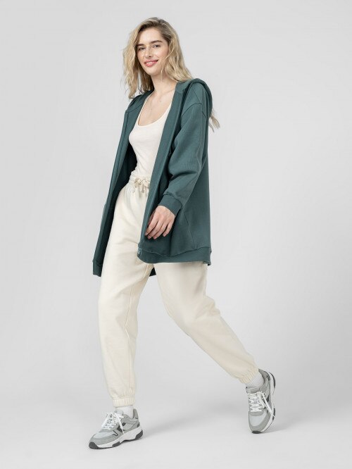 Women's oversize hoodie - olive
