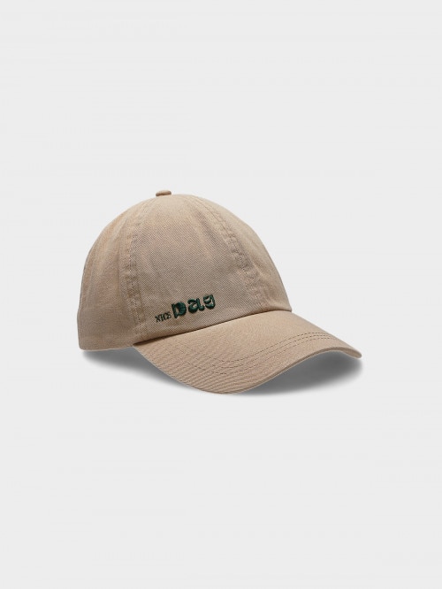 Men's cap - beige