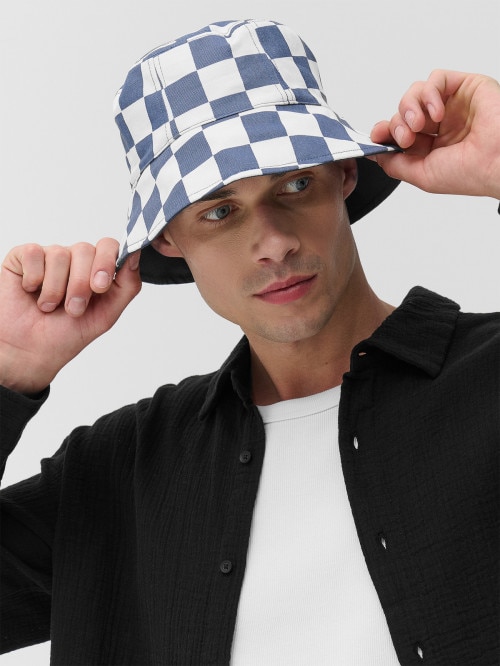 Two-sided men's bucket hat