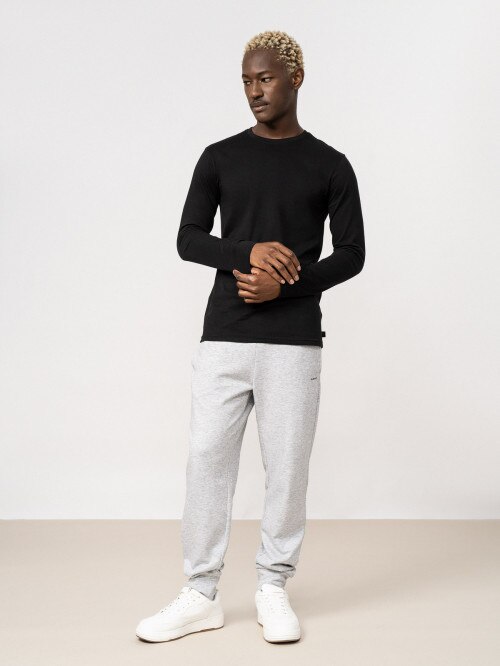 Men's plain longsleeve