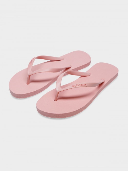 OUTHORN Women's flip flops light pink